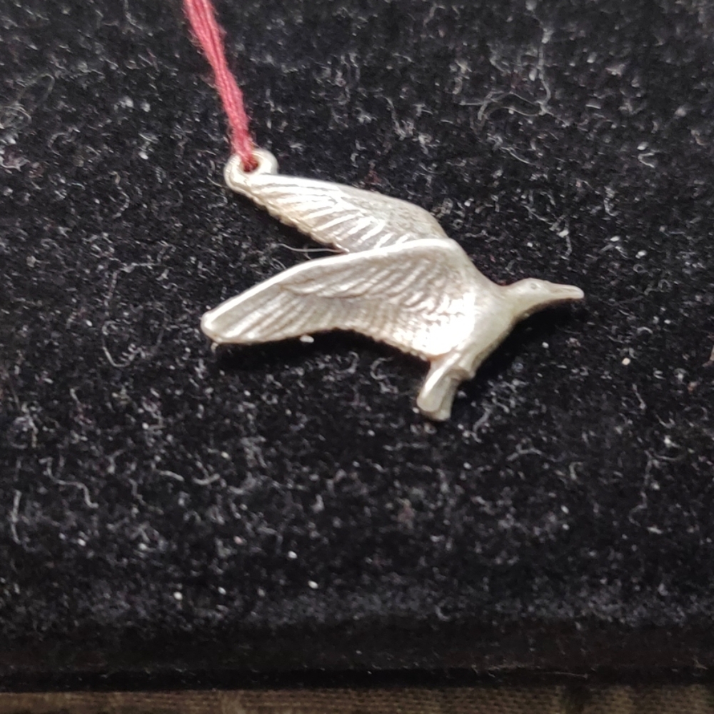 Sterling Silver Seagull Charm or Pendent